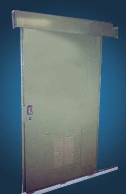Porta para navio - MML Marine Ltd - de correr / dupla / em alumínio