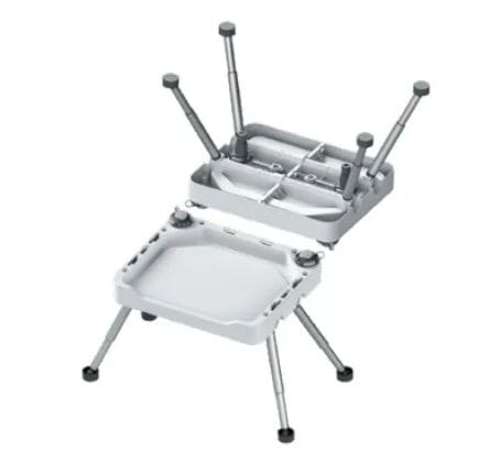 Mesa para barco inflável - Tm450-1 - BORIKA - removível / de fibra de vidro / em alumínio