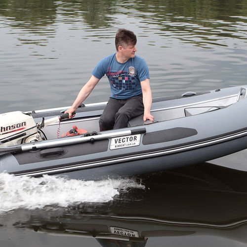 Barco inflável com motor de popa - RIB 300 - Vector Inflatables - de casco rígido (RIB) / esportivo / multiusos