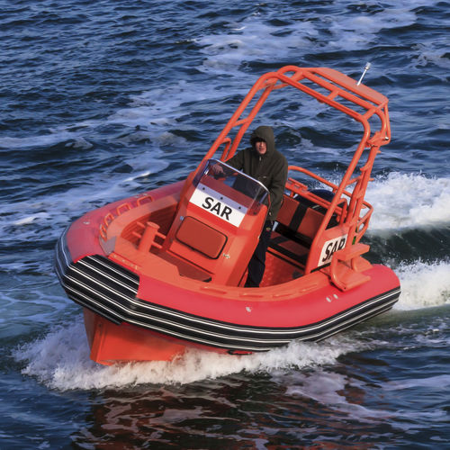 Barco profissional barco de busca e salvamento - RIB 530 - Vector Inflatables - em alumínio