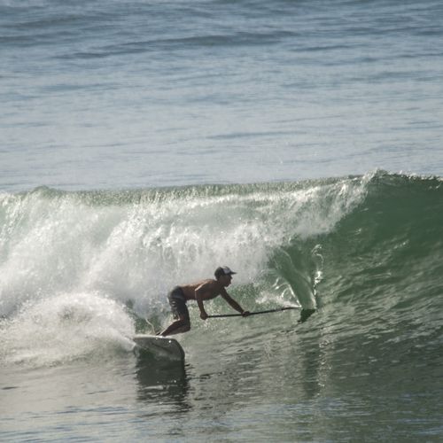 Prancha de SUP de Wave - 8'1 - Indiana Paddle & Surf - epóxi / em espuma / em carbono