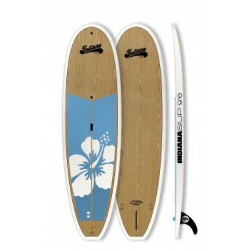 Prancha de SUP Allround -  9'6 - Indiana Paddle & Surf - para adulto / epóxi / em madeira