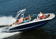 deck-boat com motor de centro / open / com console dupla / bowrider