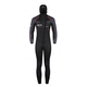 roupa completa de neoprene de mergulho / com capuz / em peça única / de mangas longas