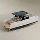 lancha Express Cruiser catamarã / com motor de centro / elétrica / bimotor