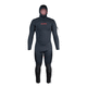 roupa completa de neoprene para mergulho profissional / integral / com capuz / 7 mm