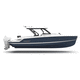lancha Express Cruiser com motor de popa / bimotor / open / com console central