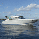 lancha Cabin Cruiser com motor de centro / open / com console dupla / bowrider