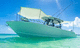 lancha de console central com motor de popa / bimotor / de pesca / com solário