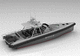 barco profissional barco-patrulha / com motor de popa
