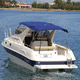 lancha Express Cruiser com motor de centro / bimotor / open / com console dupla