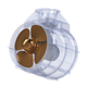 propulsor de proa / de popa / tipo túnel / para barco profissional