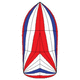 spi simétrico / para veleiro de cruzeiro / corte trirradial