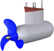 motor POD / de propulsão / elétrico / para embarcação de recreio