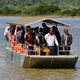 barco de passageiros / com motor de popa / em alumínio / jon boat